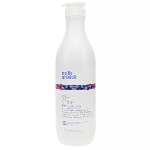 Produktbild: milk_shake Silver Shine Light Shampoo 1000 ml Blueberries and violet pigment