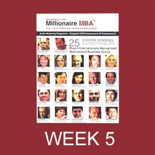Produktbild: Millionaire MBA Business Mentoring Programme, Week 6