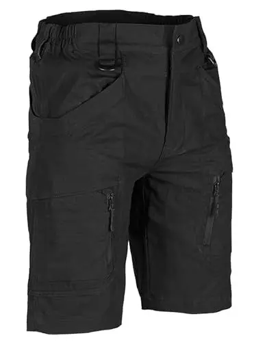 Produktbild: Mil-Tec Assault Shorts R/S Co schwarz Gr.L