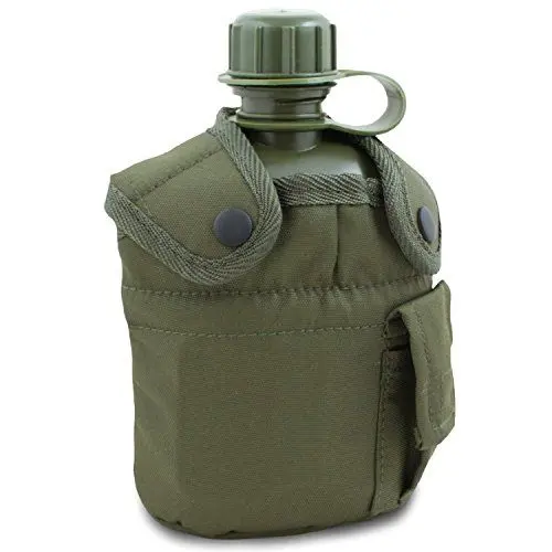 Produktbild: Mil-Tec Flasche-14506001 , Kunststoff , Oliv Einheitsgröße