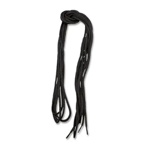 Produktbild: Mil-Tec Schnürsenkel PES Schwarz 220cm Casual, Einheitsgröße