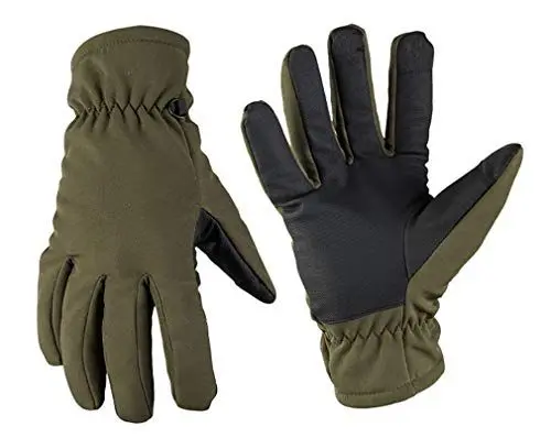 Produktbild: Mil-Tec Softshell Handschuhe Thinsulate Oliv Gr.L