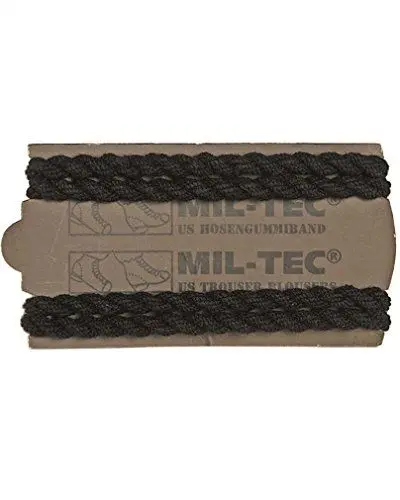 Produktbild: Mil-Tec Unisex Hosenträger-12930002 Hosenträger, Schwarz, Einheitsgröße