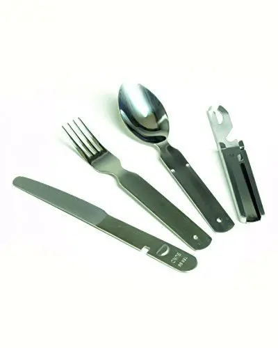 Produktbild: Mil-Tec Unisex – Erwachsene 14622000-Essbesteck Essbesteck, Mehrfarbig, Einheitsgröße