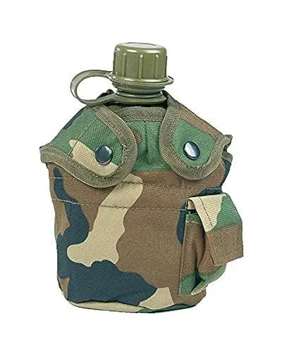 Produktbild: Mil-Tec Unisex – Erwachsene Flasche-14506020 Flasche, Woodland, Einheitsgröße