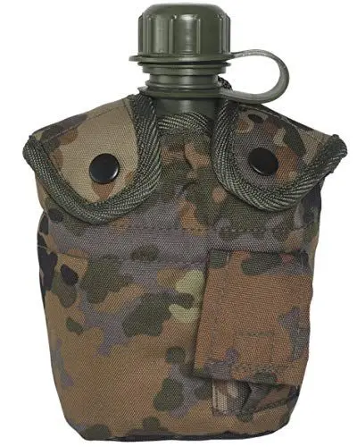 Produktbild: Mil-Tec Unisex – Erwachsene Flasche-14506021 Flasche, Flecktarn, Einheitsgröße