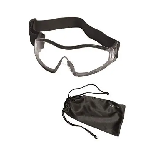 Produktbild: Mil-Tec para Sicherheitbrille, Schwarz, Einheitsgröße