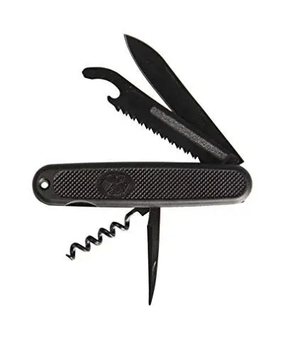 Produktbild: Mil-Tech Unisex – Erwachsene Taschenmesser-15337050 Taschenmesser, Schwarz, Einheitsgröße