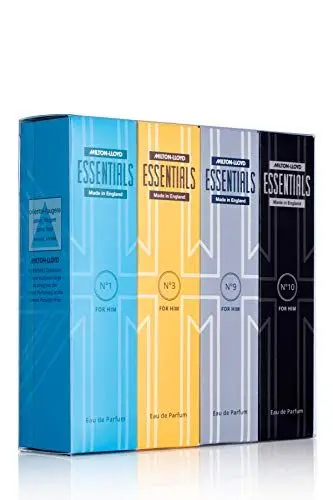 Produktbild: Milton-Lloyd Wesentliches 4er-Pack Parfüm Herren, 4 x 50ml Langanhaltend Luxusparfüm für Männer von Milton-Lloyd