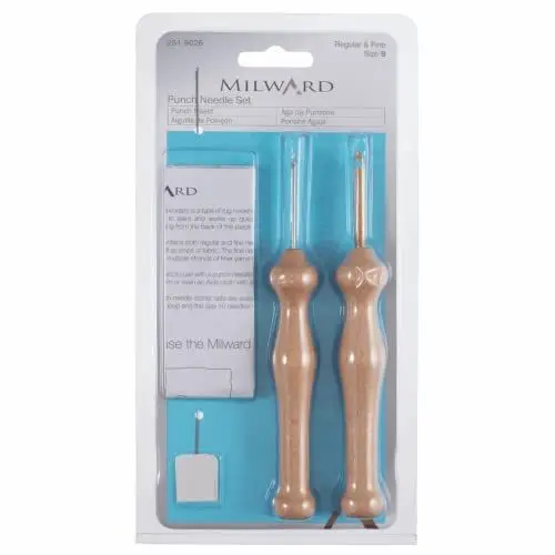 Produktbild: Milward 2519026 Stanznadel-Set, Wood & Brass, Assorted, One