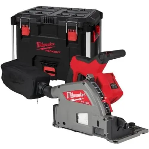 Produktbild: Milwaukee Akumuliatorinis diskinis pjūklas M18 FPS55-0P 18V 165mm su lagaminu (Be akum. ir kroviklio)
