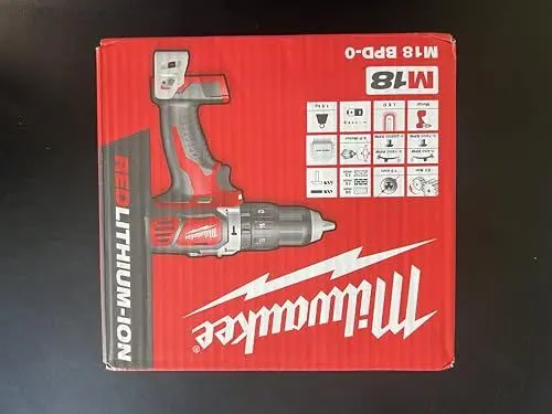 Produktbild: Milwaukee M18BPD-0 Kombi-Bohrmaschine, Rosa, Rot