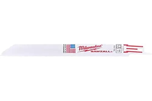 Produktbild: Milwaukee Säbelsägeblatt, 150 x 1,4 mm, Metall, 1 Stück, 48005184