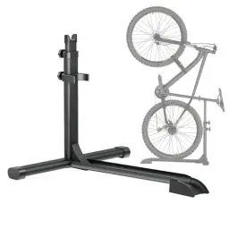 Produktbild: Mimoke Vertikaler Fahrradständer - Freistehender, aufrechter Bodenständer für die Aufbewahrung von Fahrrädern in Innenräumen - Garagen und Wohnungen (one piece)