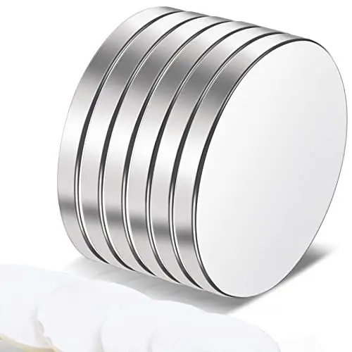 Produktbild: MIN CI 20x2mm Neodym Magnete, 6 Stück Selbstklebend Stark Magneten für Magnettafel, Kühlschrank, Mini Magnete Starke Magnet Rund Kleine Klebemagnete für Küche, Kühlschrank, Whiteboard
