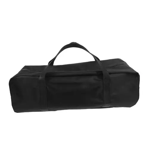 Produktbild: MINAOLULUS Portable BBQ Utensil Storage Bag Robuste Oxford-Tasche Für Grillzubehör Waschbar Für Camping Und Outdoor Aktivitäten Organizer Für Grillbesteck Und Utensilien