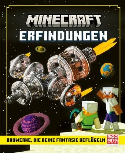 Produktbild: Minecraft Erfindungen. Bauwerke, die deine Fantasie beflügeln: Verblüffende Kreationen zum einfachen Nachbauen | Großes Format mit vielen Abbildungen ... für Gamer (Minecraft - Schritt für Schritt)