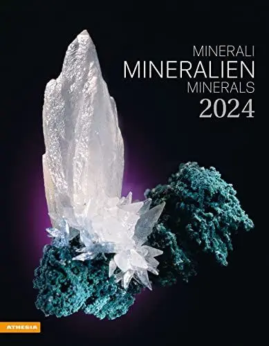 Produktbild: Mineralien Kalender 2024: Minerali – Minerals