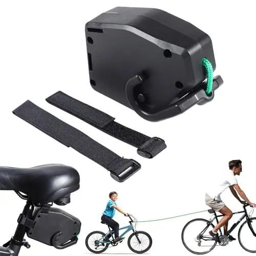 Produktbild: Mineup Abschleppseil Fahrrad Kinder, 2.5m Fahrrad Traktionsseil, Eltern Kind Zugseil Abschleppseil, Tragfähigkeit 198 lb Fahrrad Abschleppseil, Zubehör für E-Bike, Mountainbike
