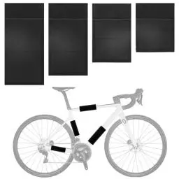 Produktbild: Mineup 4 Stück Fahrrad Rahmenschutz, Rahmenschutz Fahrradträger, Fahrrad Transportschutz, Carbon Rahmen Schutz, Neopren Schutzhülle, E-Bike Zubehör, Fahrrad Zubehör für Thule fahrradträger MTB Rennrad
