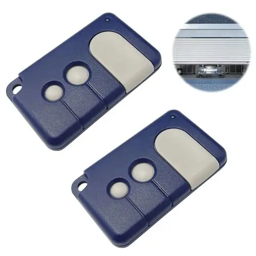 Produktbild: Mineup Garagentoröffner, 2 Stück Garagentor Fernbedienung Kompatibel mit 84335EML 84333E 94333E, 433.92mhz Garagenöffner Handsender, Garage Handsender für MLR 500/750/850