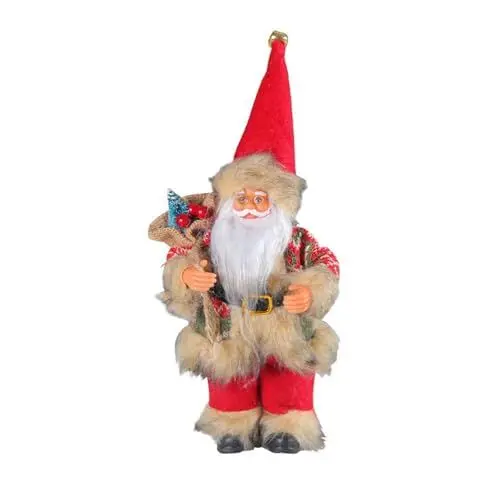 Produktbild: MINGZHE Stehender Weihnachtsmann, Ornamente, Weihnachtsbaum, Umarmende Puppe, Fensterdekoration, Weihnachtsmann-Figur, Weihnachtsdekoration für Fenster, Tisch, Heimdekoration,(#1)