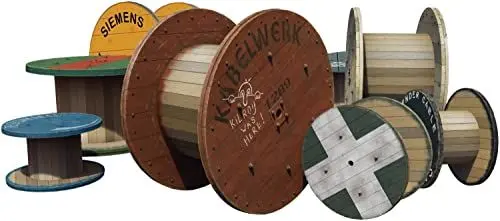 Produktbild: MiniArt 49008 1:48 Kabeltrommeln Holz (8) - originalgetreue Nachbildung, Modellbau, Plastik Bausatz, Basteln, Hobby, Kleben, Modellbausatz, Zusammenbauen, unlackiert