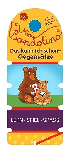Produktbild: Mini Bandolino. Das kann ich schon – Gegensätze: Lernspiel mit Lösungskontrolle für Kinder ab 3 Jahren