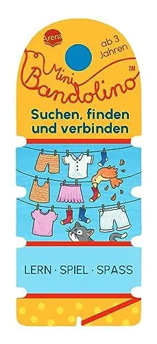 Produktbild: Mini Bandolino. Suchen, finden und verbinden: Lernspiel mit Lösungskontrolle für Kinder ab 3 Jahren