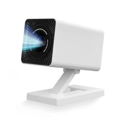 Produktbild: Mini Beamer 4K Mini Projektor WiFi6 und Bluetooth 5.0，150 ANSI Lumen Tragbarer Videoprojektor, Automatische Vertikale Korrektur und 130 Zoll, Heimkino Smart Beamer Kompatibel mit Telefon/PC/HDMI USB