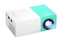 Produktbild: Mini Beamer, wepvo Tragbarer mini Projektor für Zeichentrickfilme,Geschenke für Kinder,LED Video-beamer für Heimkino,Film Projektor für Draußen mit HDMI/USB,Mehrere Schnittstellen und Fernbedienung