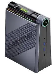 Produktbild: Mini PC Gaming AMD Ryzen 9 6900HX (8C/16T,bis zu 4,9 GHz), 32GB DDR5 1024GB (1 TB) NVME PCIe3.0 SSD,AMD Radeon 680M Micro Desktop Computer mit 3-Modi-Anpassung|RGB|WIFI6|Dual Lüfter