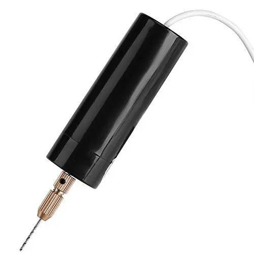 Produktbild: Mini Schmuck Bohrer Mini Micro Elektrische Handbohrmaschine, Tragbare Hand DC 5V Bohrmaschine Zum Bohren von Holz Kunststoff Papier Aluminium Board Bohren, für PCB 0,7 Bis 1,3 Mm Craft Bohrfutter Werk