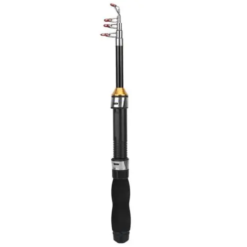 Produktbild: Mini Taschen Angelrute Pen Angelrute für Seefischerei Salzwasser Süßwasserfischen(1m)