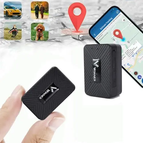 Produktbild: Mini Tracker GPS Tracker Ohne ABO Echtzeit GPS Tracker Kinder Auto LKW Fahrrad Senioren Motorräder Koffer Fahrzeug GPS Locator Magnetische GSM Tracking 1500mah mit EU Weltweiter Abdeckung
