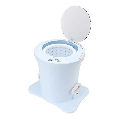 Produktbild: Mini Tragbarer Dehydrator, Effizienter Manueller Dehydrator, Leicht, Abnehmbar, Hohe Kapazität für Schlafsäle auf Reisen (Blau)