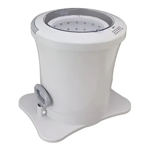 Produktbild: Mini Tragbarer Hand-Dörrautomat mit Hoher Kapazität und Kordelzug für Reisen Im Schlafsaal (WHITE)
