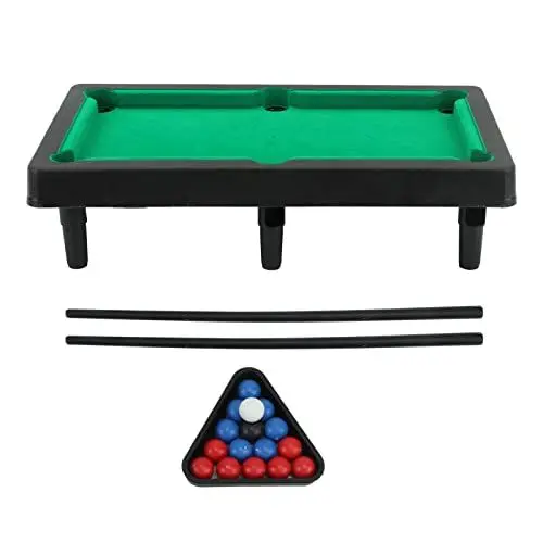 Produktbild: Mini-Billardtisch, Miniatur-Billard-Spielset, Tisch-Billardtisch, Billard-Spieltisch für Wohnzimmer für Desktop-Dekoration, Ornament