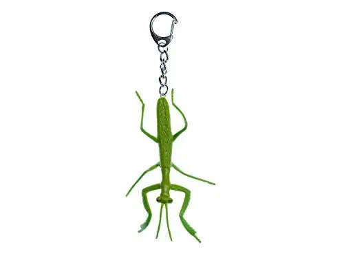 Produktbild: Miniblings Gottesanbeterin Schlüsselanhänger Insekt Halloween - Handmade Modeschmuck I I Anhänger Schlüsselring Schlüsselband Keyring
