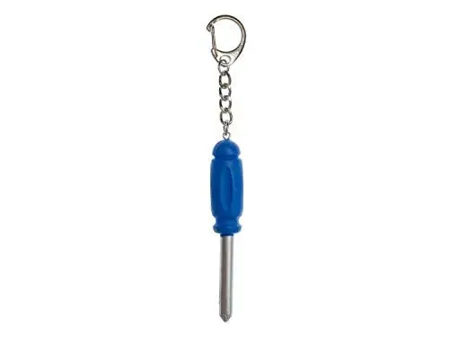 Produktbild: Miniblings Kreuzschlitz Schraubendreher Schraubenzieher Schlüsselanhänger Heimwerker - Handmade Modeschmuck I I Anhänger Schlüsselring Schlüsselband Keyring