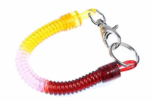 Produktbild: Miniblings Spiral Schlüsselkette Schlüsselband Schlüsselanhänger - Handmade Modeschmuck I Anhänger Schlüsselring Schlüsselband Keyring - Spiral Schlüsselkette Schlüsselband