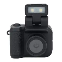 Produktbild: MiniDaumenkamera, 1080P HD Kleiner Videokamera Recorder mit Blitzlichtfunktion, Kompakte DV Kamera, Wiederaufladbar für Reisen, Fotoaufnahmen (64GB)