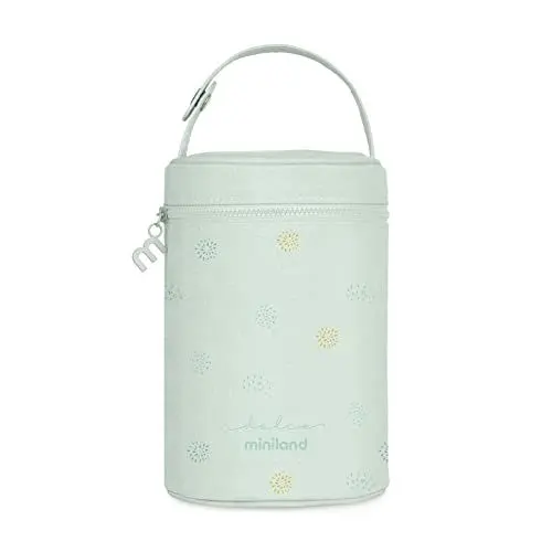 Produktbild: Miniland Thermibag Mint 700 ml Isoliertasche mit Tragegriff zum Aufhängen und Transportieren, ideal für die Isolierbehälter. Kollektion Dolce.
