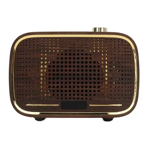 Produktbild: Mini-Lautsprecher, Verbindung, Klarer Klang, 1500 MAh, Retro-Lautsprecher für Zuhause