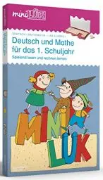 Produktbild: miniLÜK-Sets: miniLÜK-Set: 1. Klasse - Mathematik, Deutsch: Deutsch und Mathe für das 1.Schuljahr: Mathestation 1.Klasse / Erstlesestation 1 / ... ... 1 / Spielend lesen und rechnen lernen