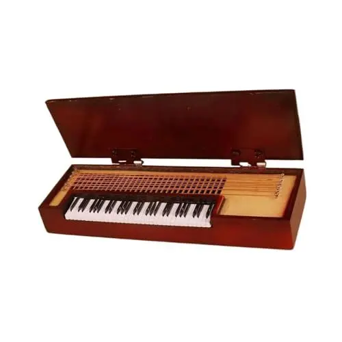 Produktbild: Mini-Musikinstrument-Ornamente Miniatur-Clavichord-Modell Mini-Clavichord Musikinstrumente Miniatur-Sammlung Dekorative Ornamente Display