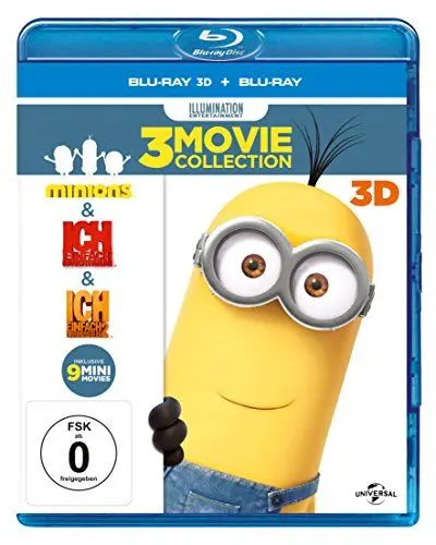 Produktbild: Minions Box (+Blu-ray) (+3D-Blu-ray)