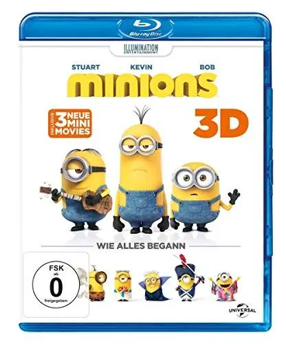 Produktbild: Minions (+ Blu-ray) (Blu-ray 3D)
