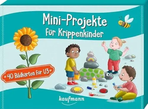 Produktbild: Mini-Projekte für Krippenkinder: 40 Bildkarten für U3 (40 Bildkarten für Kindergarten, Kita etc.: Praxis- und Spielideen für Kinder)