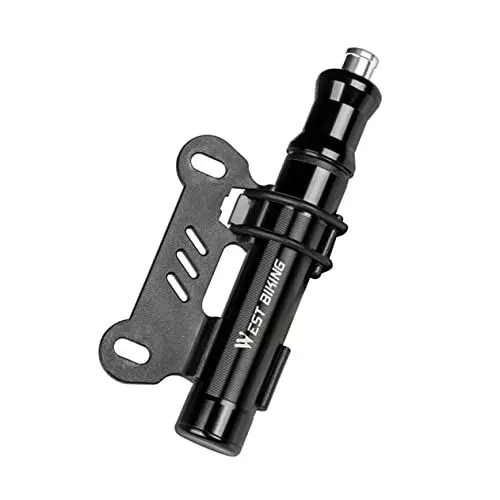 Produktbild: Mini-reifenpumpe MTB Minipumpe Fahrradrahmenpumpe Kompakte Fahrradpumpe Tragbare Fahrradpumpe Mini-fahrradpumpe Fahrrad Handpumpe Micro-fahrradpumpe Fahrradausrüstung Draussen